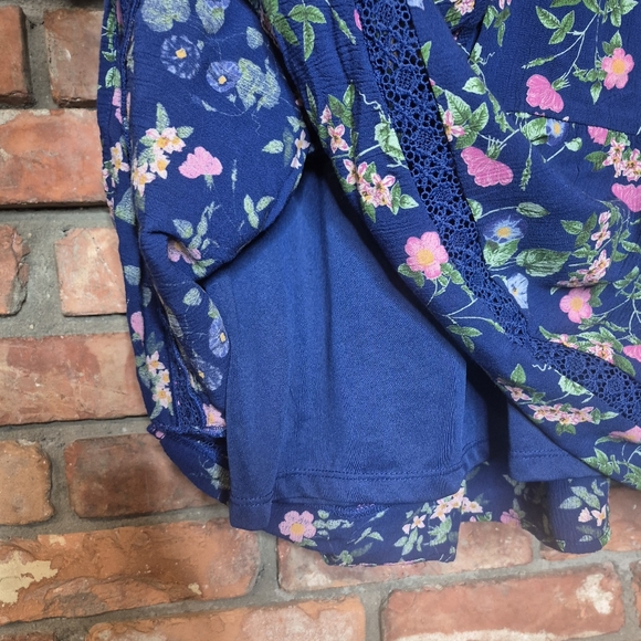 Old Navy Boho Floral Midi Dress – XXL – Lined – Tassel Detail – Side Zip - Picture 7 of 12